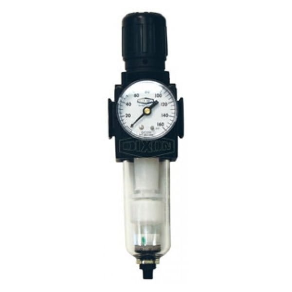 Norgren by  Excelon Compact Modular Relieving Filter/Regulator with GC230 Gauge and Automatic Drain